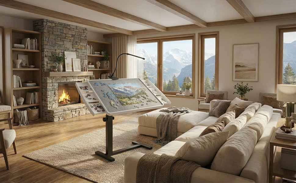 puzzle table