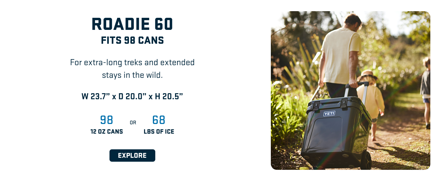 yeti roadie 60 hard cooler