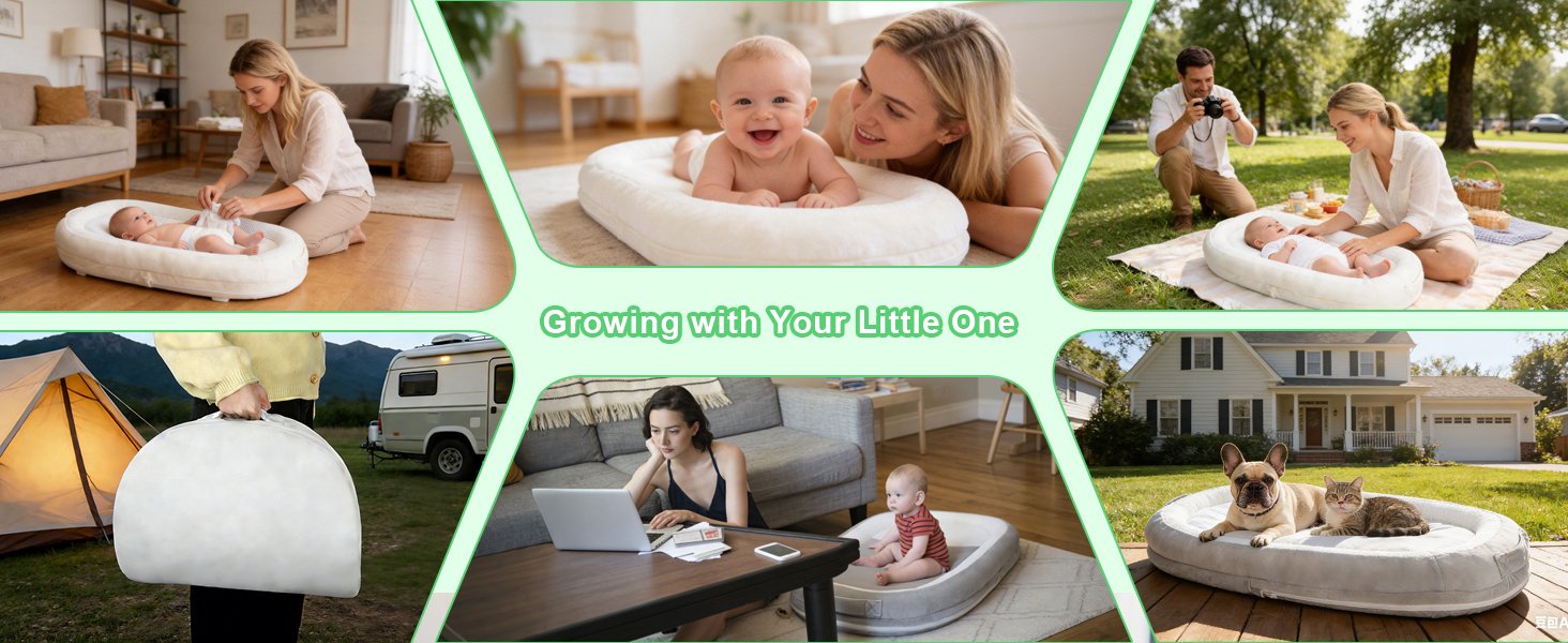 Portable Infant Support Cushions