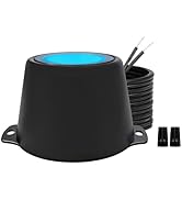 ZestPatio Fountain Spot Lights Submersible, 5W 5000K 12V-24V AC/DC 45 Degree Angle Underwater LED...