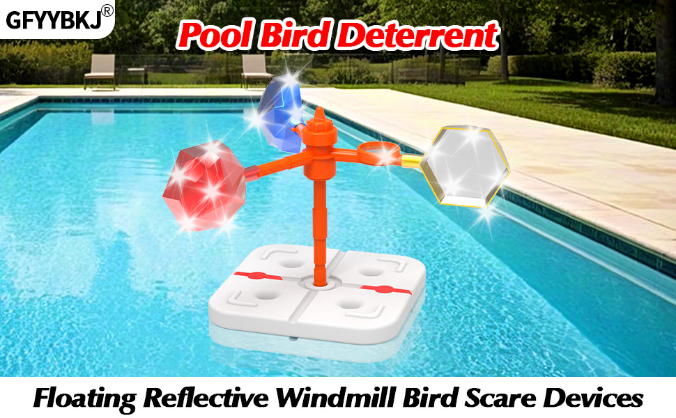 Pool Bird Deterrent Device 02-1