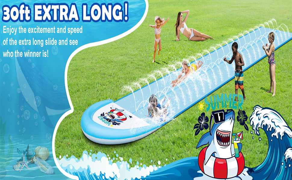 water slide