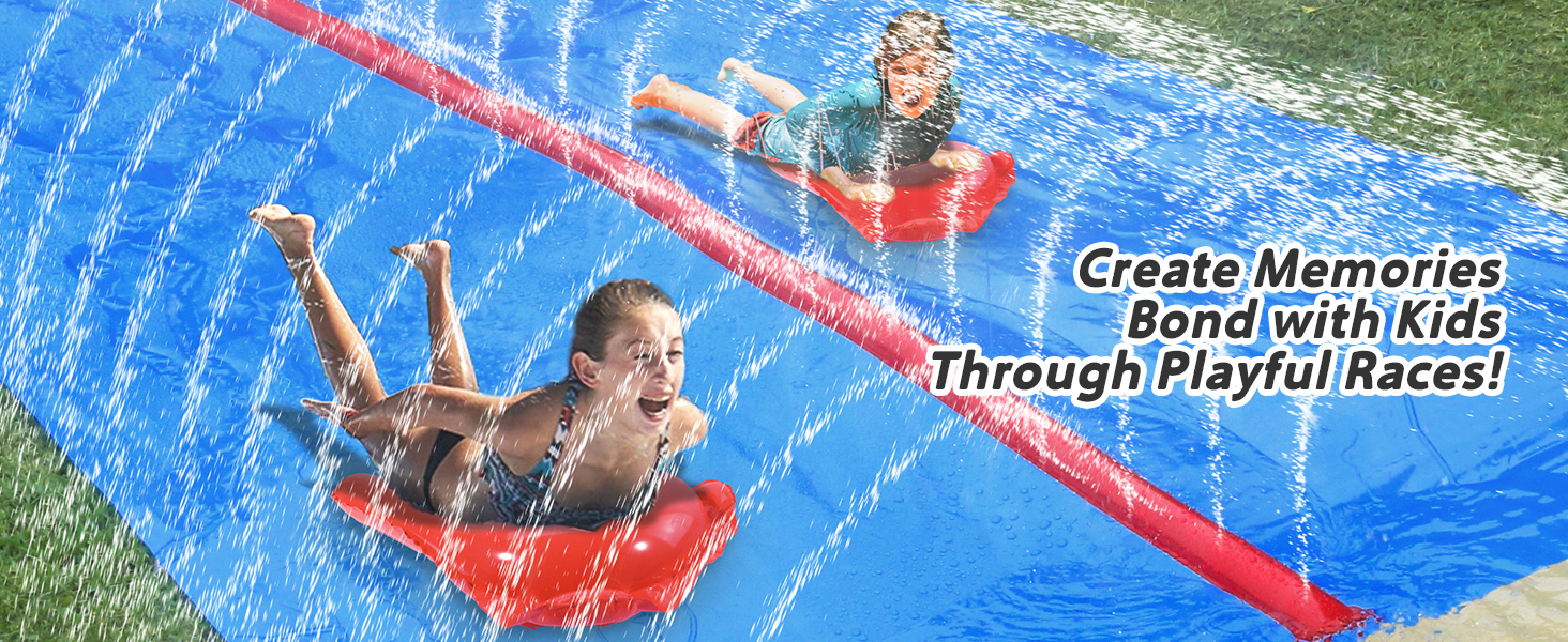 slip and water slide for kids ages 8-12