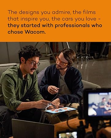 Wacom Intuos Pro Small Bluetooth Professional Graphic Drawing Tablet with Pro Pen 3, Compatible w...