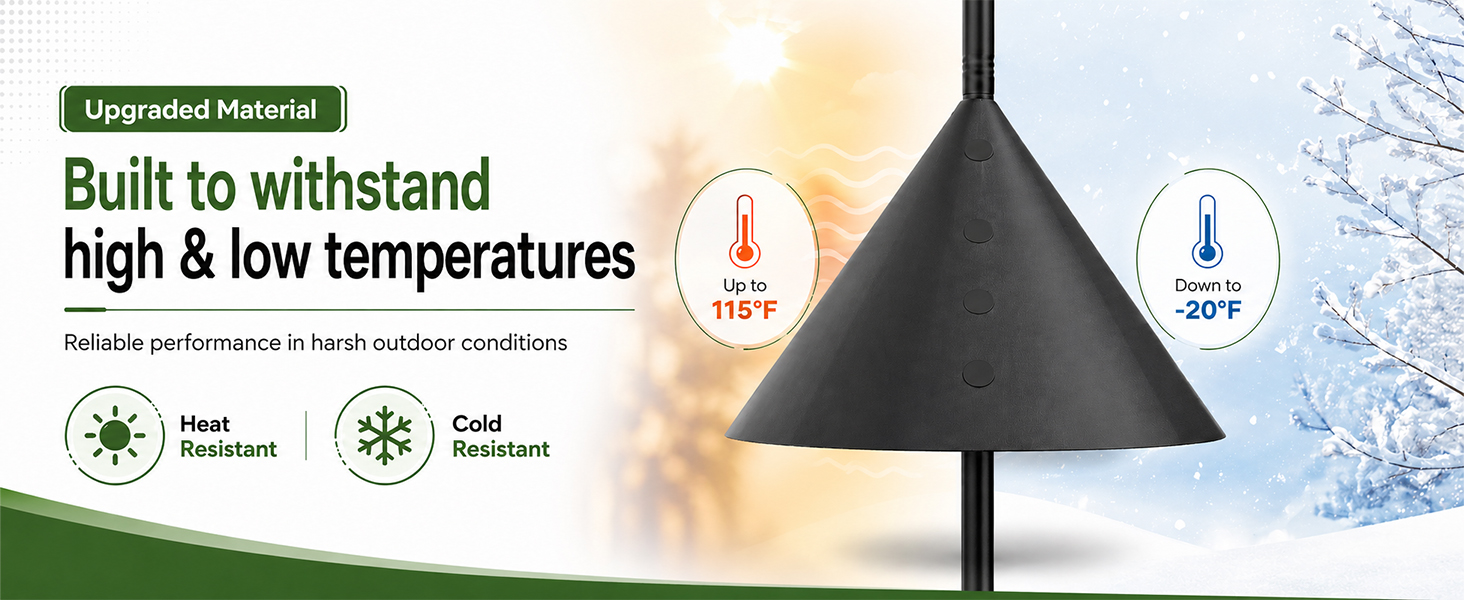 bird feeder poles for outdoors