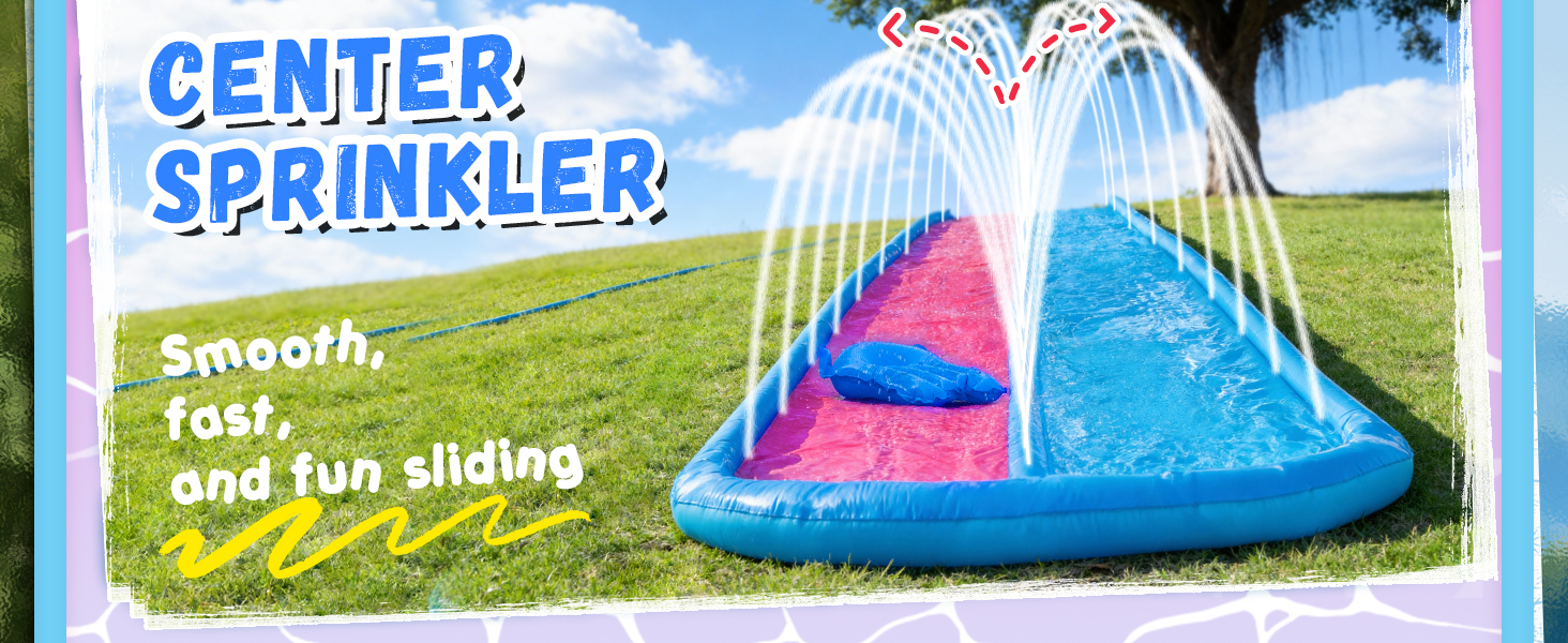 Slip and Water Slide