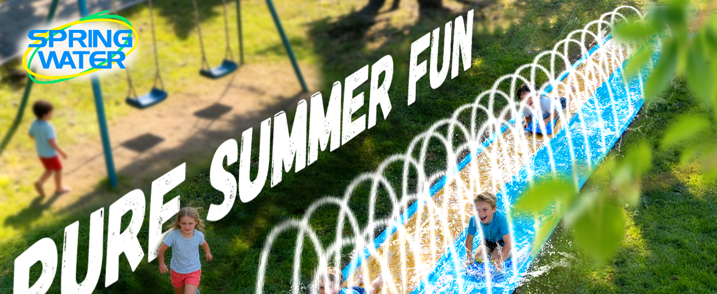 Slip and Water Slide