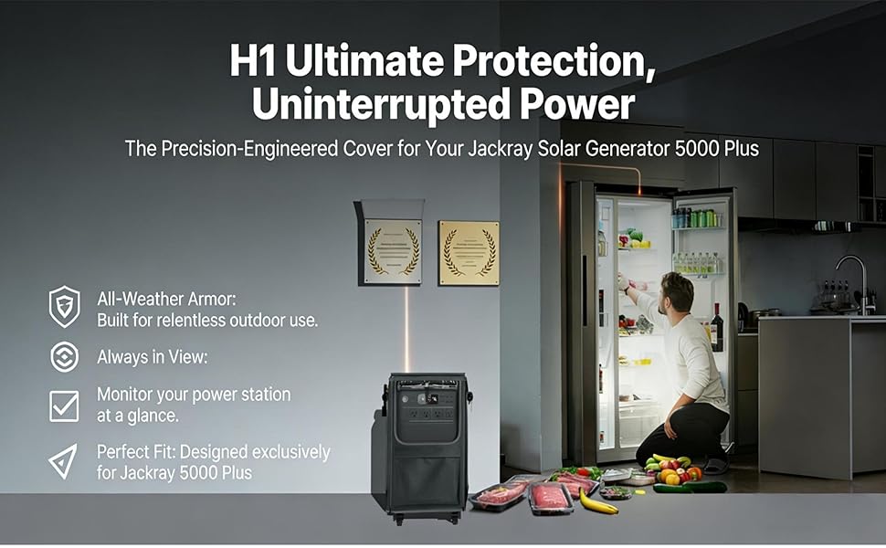 jackery solar generator 5000 plus cover