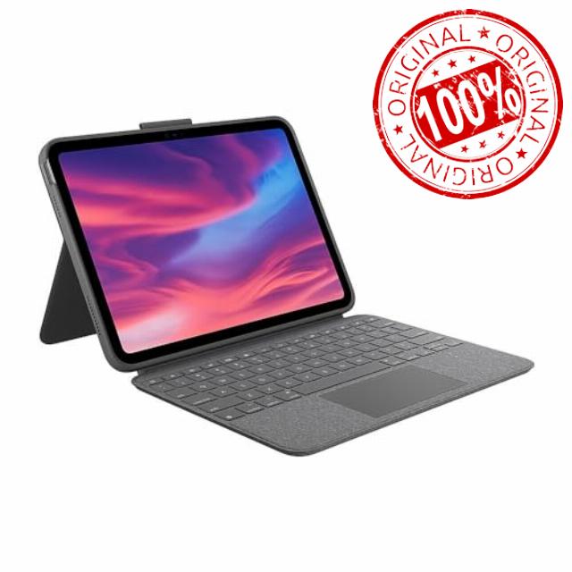 Logitech Combo Touch Detachable Keyboard Case for iPad (10th gen) - Oxford Grey
