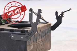 Sonar Sled Auger Rack