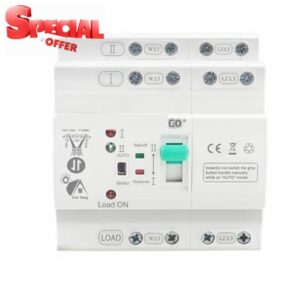 Rail Type Solar ATS Automatic Transfer Switch Small 3-Phase Electrical Uninterrupted Selector PV System Dual Power 80A 2/4P(DGLBD-80 2EPV 110V)