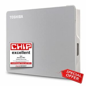 Toshiba 1TB Canvio Flex Portable External Hard Drive for Smartphone
