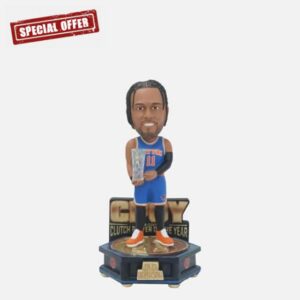 Jalen Brunson New York Knicks 2025 Clutch Player Of The Year Mini Bobblehead NBA