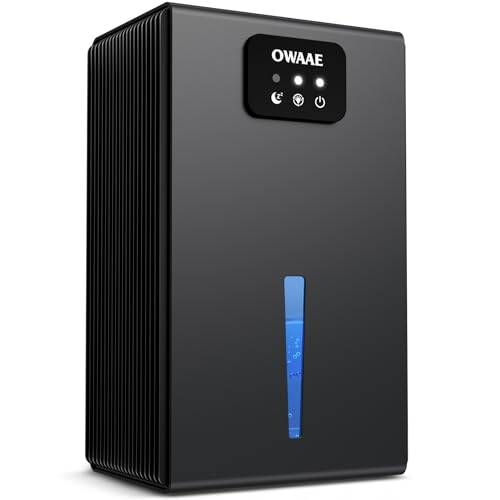 1000 sq.ft Quiet Dehumidifiers for Home Bedroom Bathroom Basement with 95oz Water Tank
