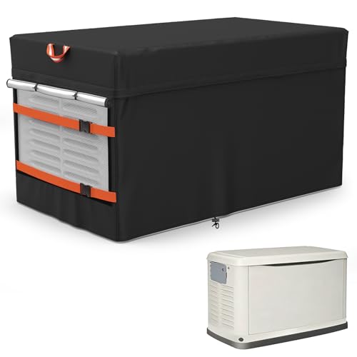 Outdoor Waterproof Generator Cover for 7043 22KW Home Standby Generator