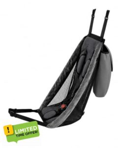 Detachable Seat Sling Accessory for Compatible Book-Fold Strollers