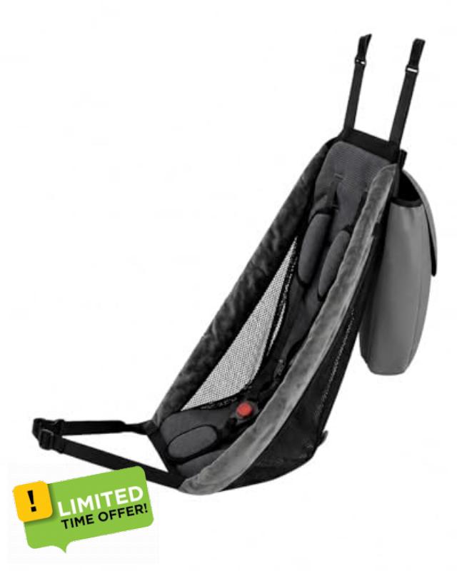 Detachable Seat Sling Accessory for Compatible Book-Fold Strollers