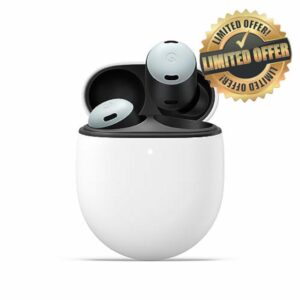 Google Pixel Buds Pro - Noise Canceling Earbuds - Up to 31 Hour Battery Life with Charging Case - Bluetooth Headphones - Compatible with Android - Fog