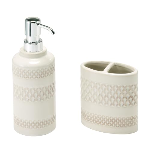 Toothbrush Holder and Lotion Dispenser