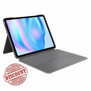 Logitech Combo Touch iPad Air 13-inch (M2)(2024) Keyboard Case - Detachable Backlit Keyboard with Kickstand