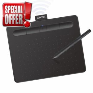 Wacom Intuos Small Bluetooth Graphics Drawing Tablet
