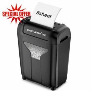 8-Sheet Paper Shredder for Home