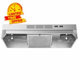 Tieasy 30 Inch Kitchen Stove Hood