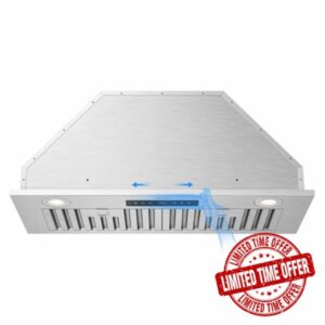 30-Inch 1200 CFM Built-in/Insert Range Hood