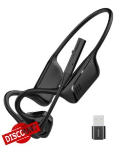 Open Ear Headphones with Mic