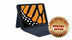 Logitech Rugged Combo 3 Touch iPad® Keyboard Case with Trackpad and Smart Connector for iPad (7th