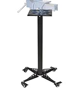 Krimocy Rotating Bench Mount for Vises,Heavy-Duty Steel Vise Mount for Bench Vise and Grinder, Un...