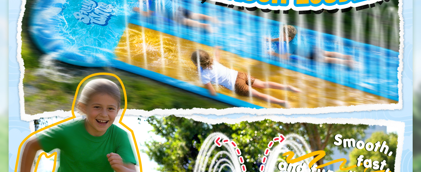 Slip and Water Slide