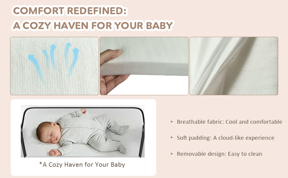 baby bassinet, bedside sleeper, bedside bassinet, crib, portable bassinet