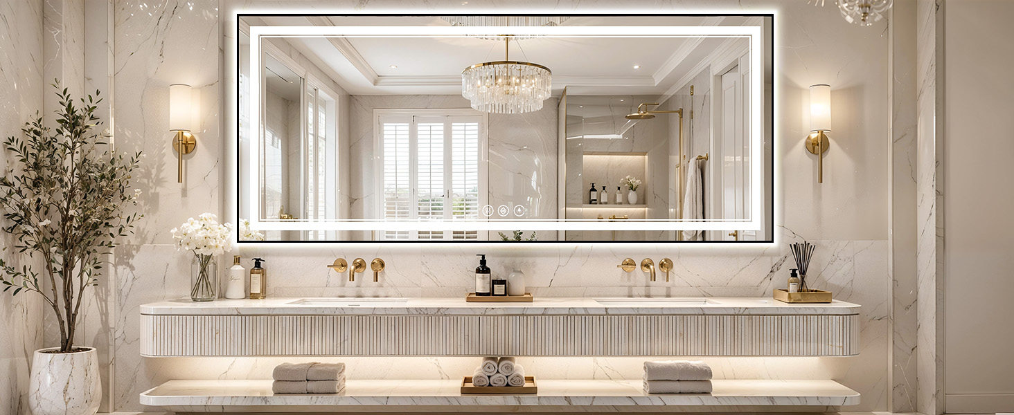 bathroom mirror lights
