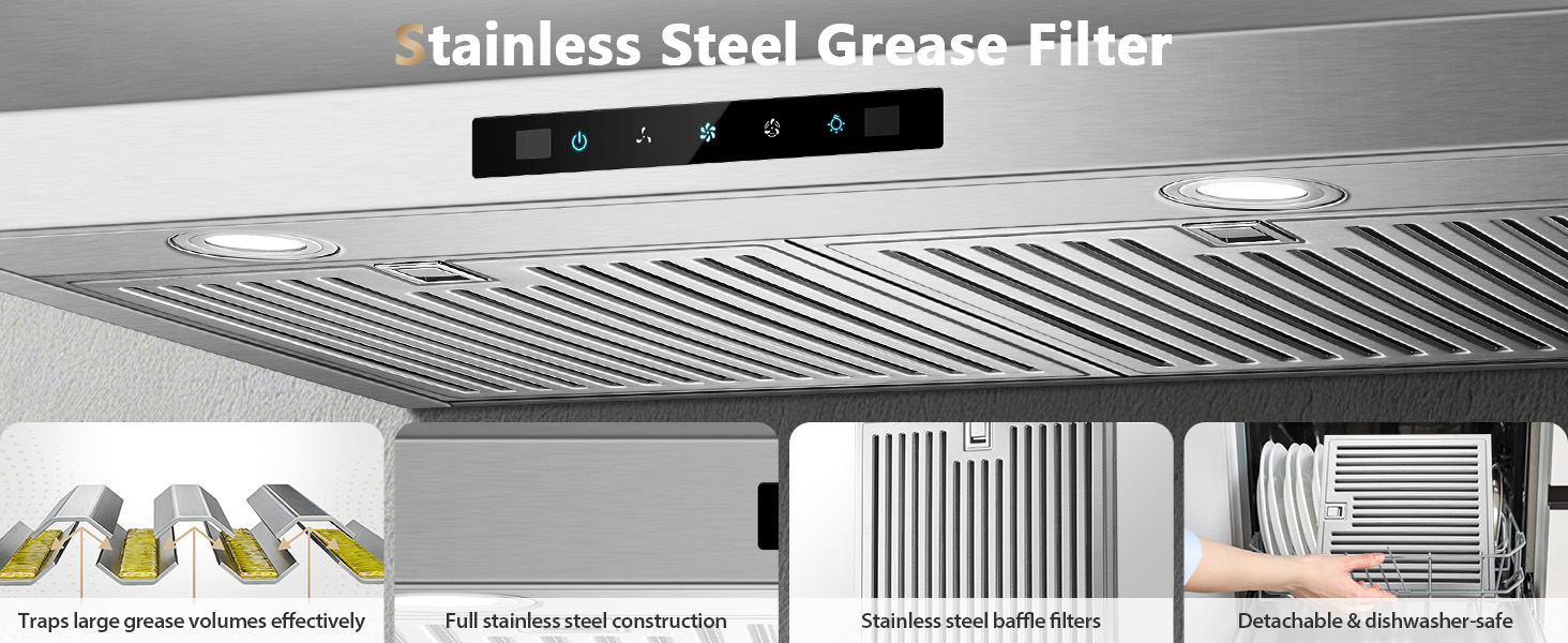 3-Speed Fan for All Cooking Needs
