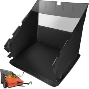 Upgraded Lawn Leaf Sweeper Bag Replacement for 45-0492 45-0492-669 45-0492-JD 45-04921 45-0523-DR Tow Lawn Sweeper Parts