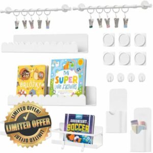 42 Pcs Magnetic Shelf for Classroom Whiteboard