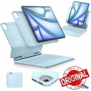 ESR for iPad Air 11 Inch Case with Keyboard M4/M3/M2 (2026/2025/2024) & iPad Pro 11/Air 5th/4th Gen Keyboard