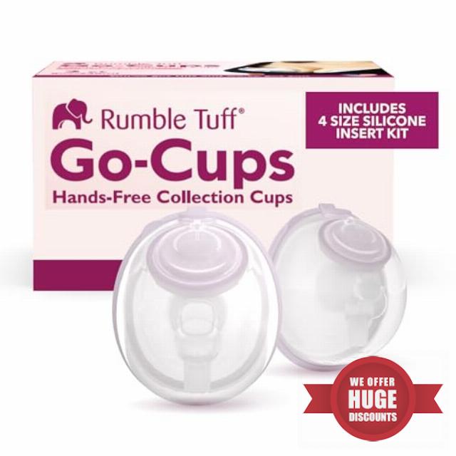 Rumble Tuff Go-Cups Wearable Hands-Free Collection Cups