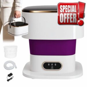 Portable Washing Machine Mini Washer for Apartments - Compact