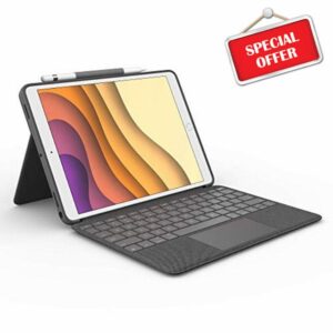 Logitech Combo Touch for iPad Air (3rd Generation) and iPad Pro 10.5-inch Keyboard case with trackpad