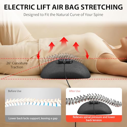Vibration and Heat for Lower Back Pain Relief and Deep Tissue Relaxation