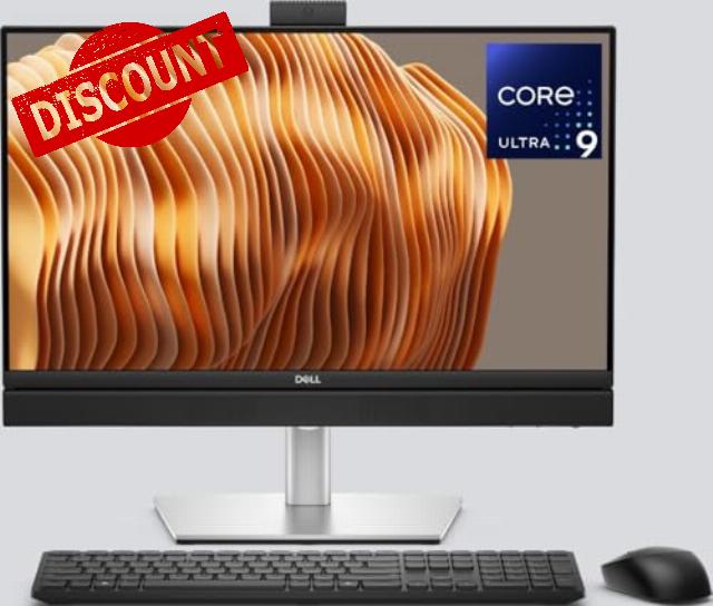 Dell Pro 24 All-in-One Plus Desktop Computer