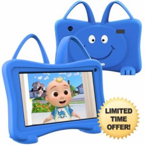 Trayoo Kids Tablet 7 inch Toddlers Learning Tablets with WiFi