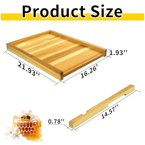 Bee Hive Soild Langstroth Wax Boiling Dipped Bottom Board Bee Supply for Beekeeping