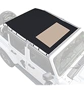 JOYTUTUS Tonneau Cover for Wrangler JLU 4 Door 2018-2026 | Trunk Cargo Cover with Suction Cups &ndash; ...