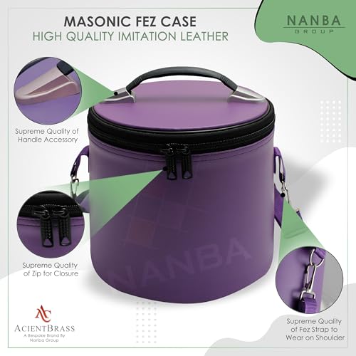 Spacious Travel-Friendly Imitation Leather Storage (PURPLE)