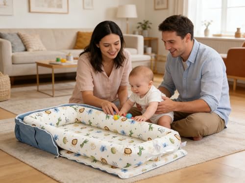 100% Cotton Breathable Baby Nest