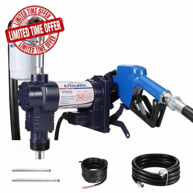 Fuel Transfer Pump 12V 20GPM