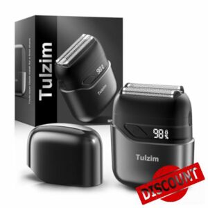 Tulzim Electric Foil Shaver for Men: Cordless Electric Razor for Face & Beard - 3 Floating Blades